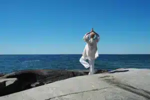 Yoga i det fri - Borregaard Hovedgård